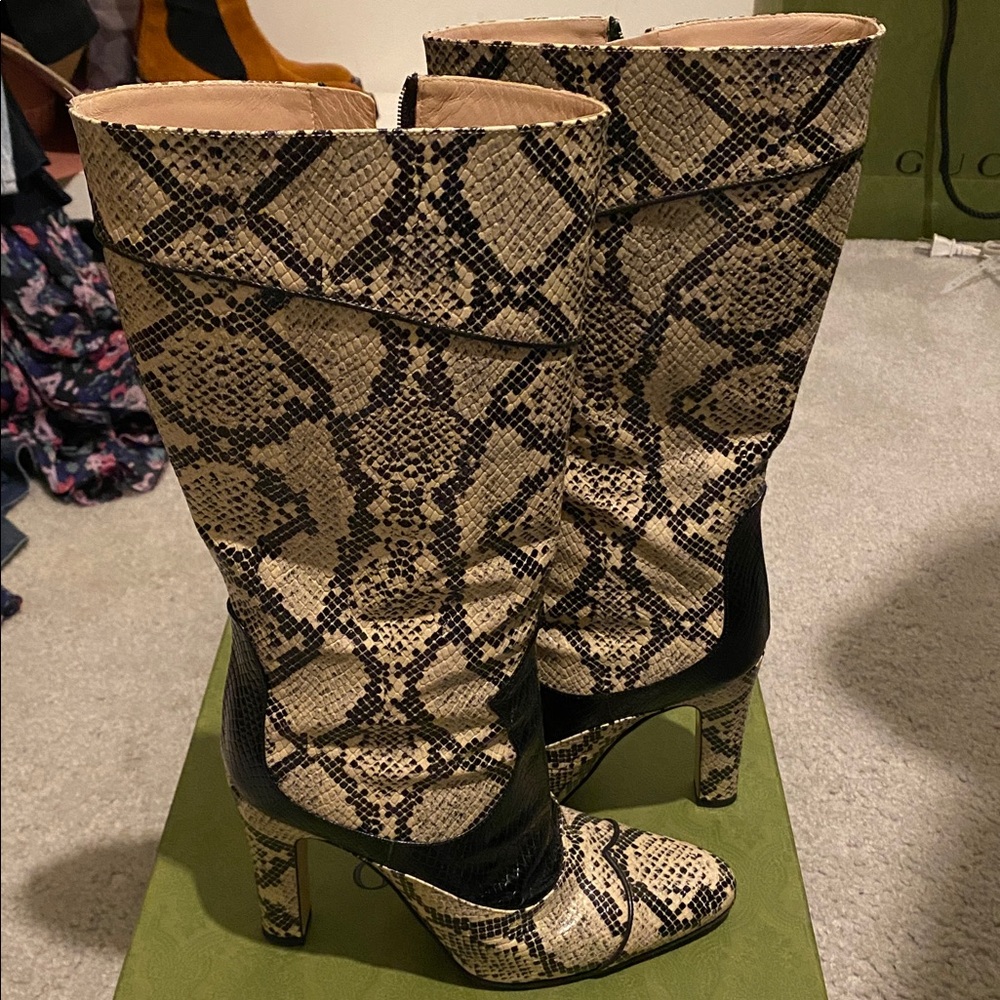 Gucci snakeskin python boot-RARE! - Picture 7 of 13